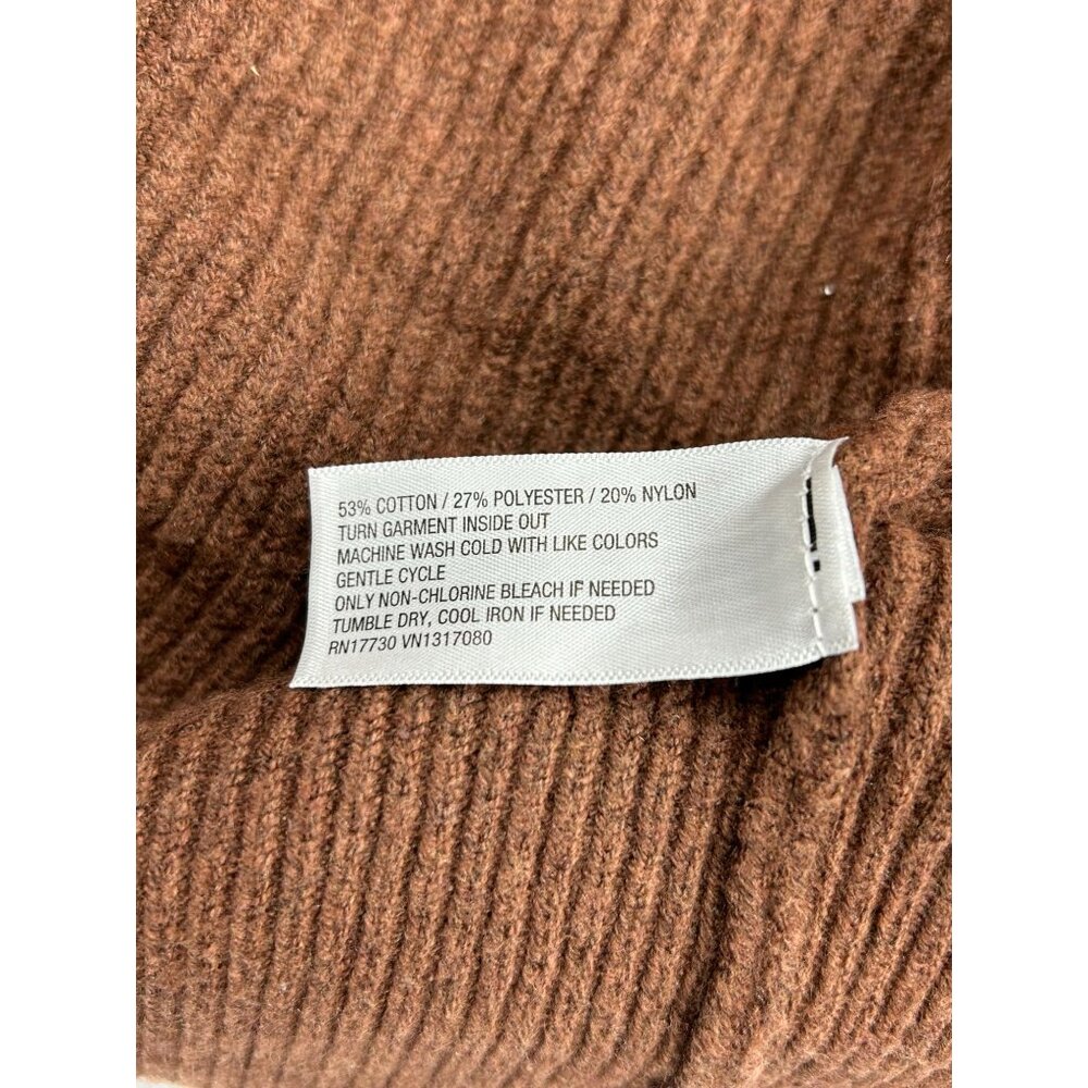 A New Day Womens Brown Open Front Cardigan Sweater S - Picture 9 of 9
